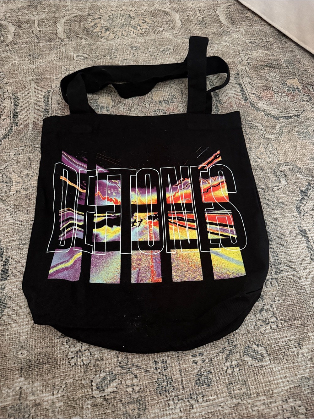 Deftones VIP concert tote 2025